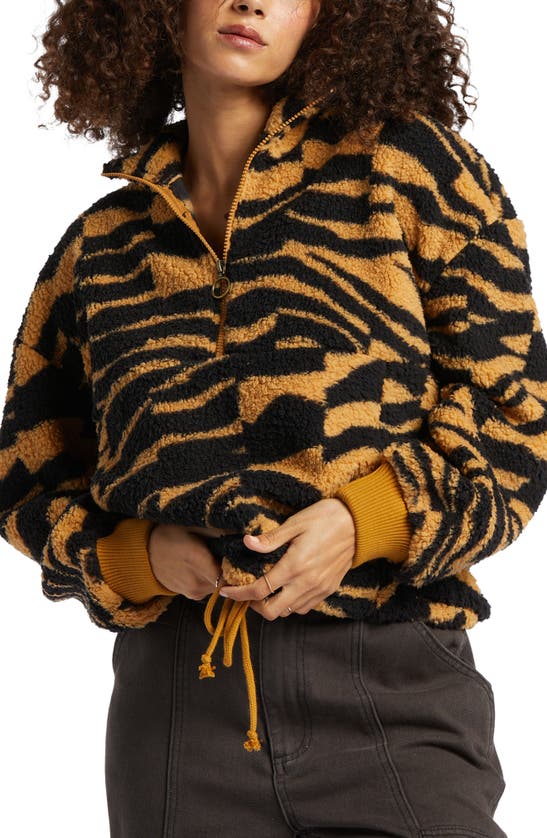 BILLABONG BILLABONG TIME OFF FLEECE HALF ZIP PULLOVER