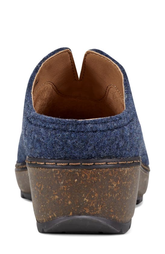 Shop Earth ® Kolia Clog In Dark Blue
