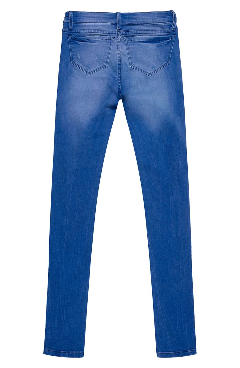 Tractr Deconstructed Skinny Jeans (Big Girls) | Nordstrom