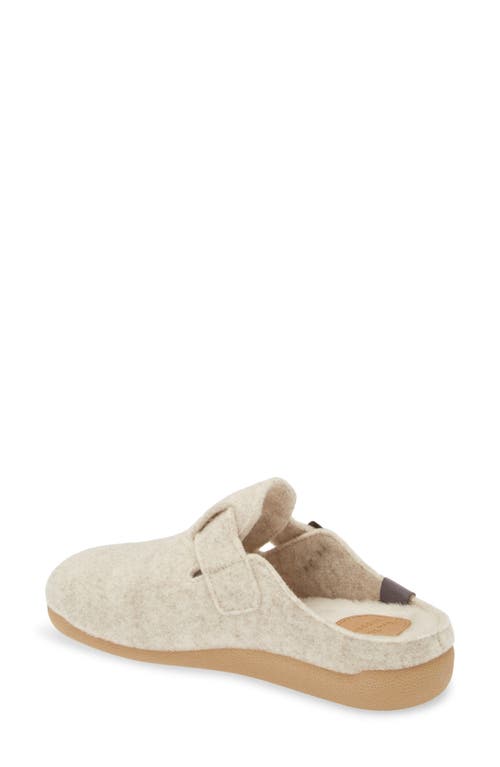 Toni Pons Mima Wool Blend Clog Slipper In Ecru