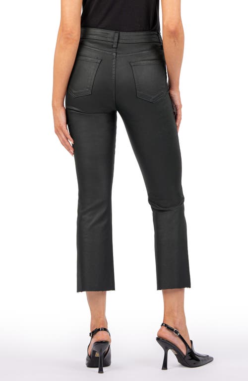 Shop Kut From The Kloth Kelsey Crop Kick Flare Jeans In Evergreen