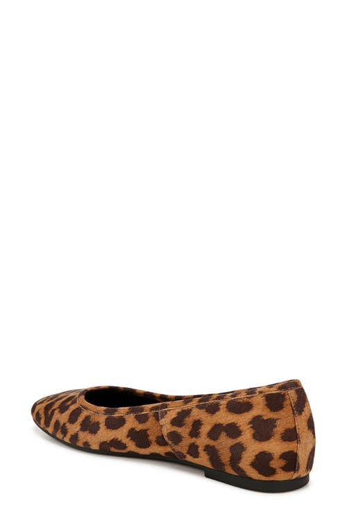 Vionic Orinda Square Toe Flat In Tan