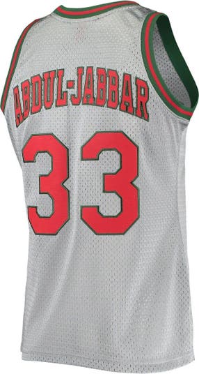 Lids Kareem Abdul-Jabbar Milwaukee Bucks Mitchell & Ness Big Tall Hardwood  Classics Name Number T-Shirt - Heathered Gray