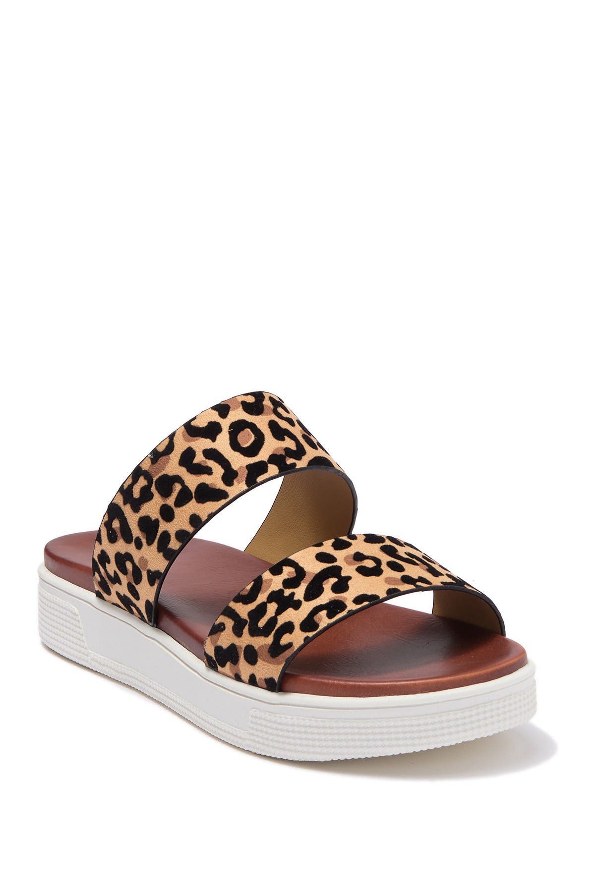 Mia Jessabelle Leopard Platform Sandal In Jaguar Nov ModeSens