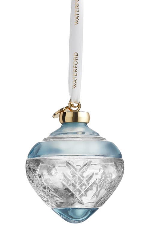 Waterford Winter Wonders Bauble Ornament in Blue 