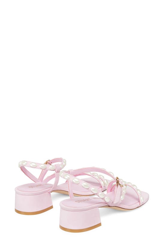 Shop Stuart Weitzman Pearlita 35 Sandal In Blossom