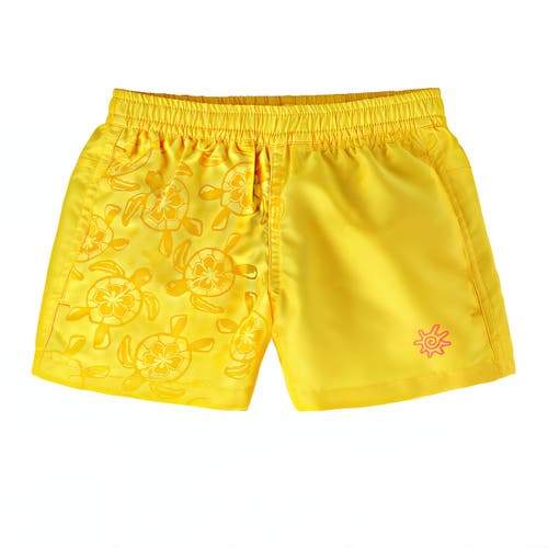 Uv Skinz Magic Beach Shorts In Magic Turtles