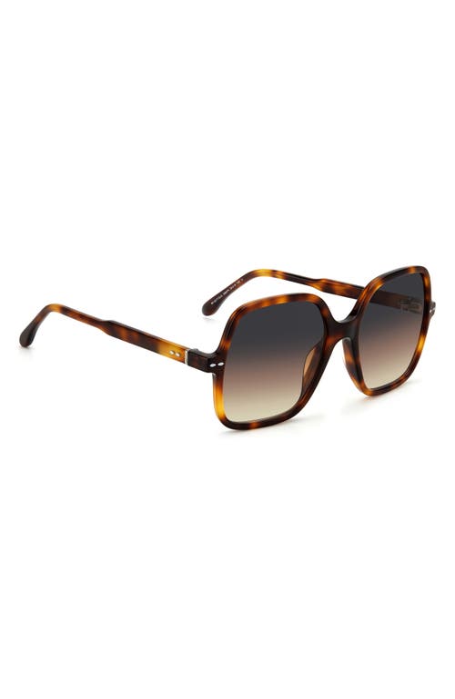 Isabel Marant Full Frame Sunglasses In Brown