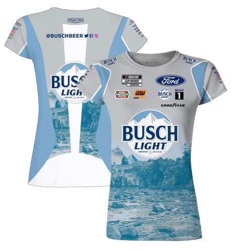 UPC 755073000067 product image for Women's Stewart-Haas Racing Team Collection White Kevin Harvick Busch Light Subl | upcitemdb.com
