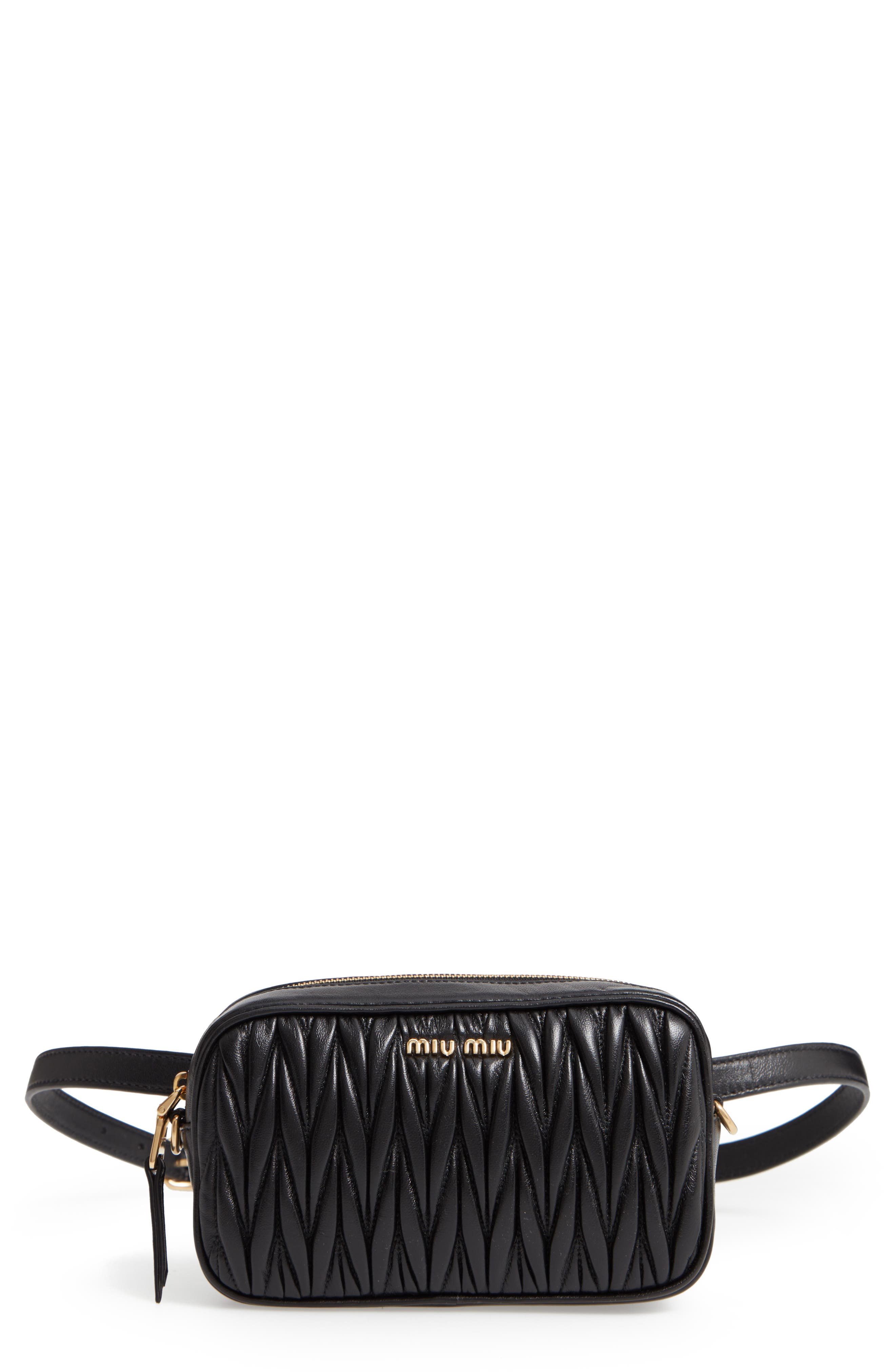 miu miu belt bag