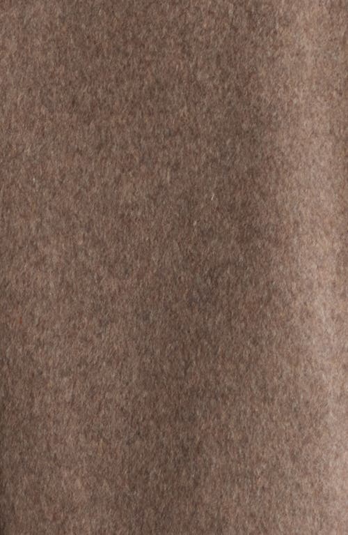 Via Spiga Single Breasted Wool Blend Coat In Portobello