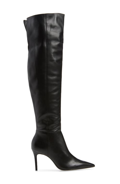 Shop Schutz Mikki Over The Knee Boot In Black/black