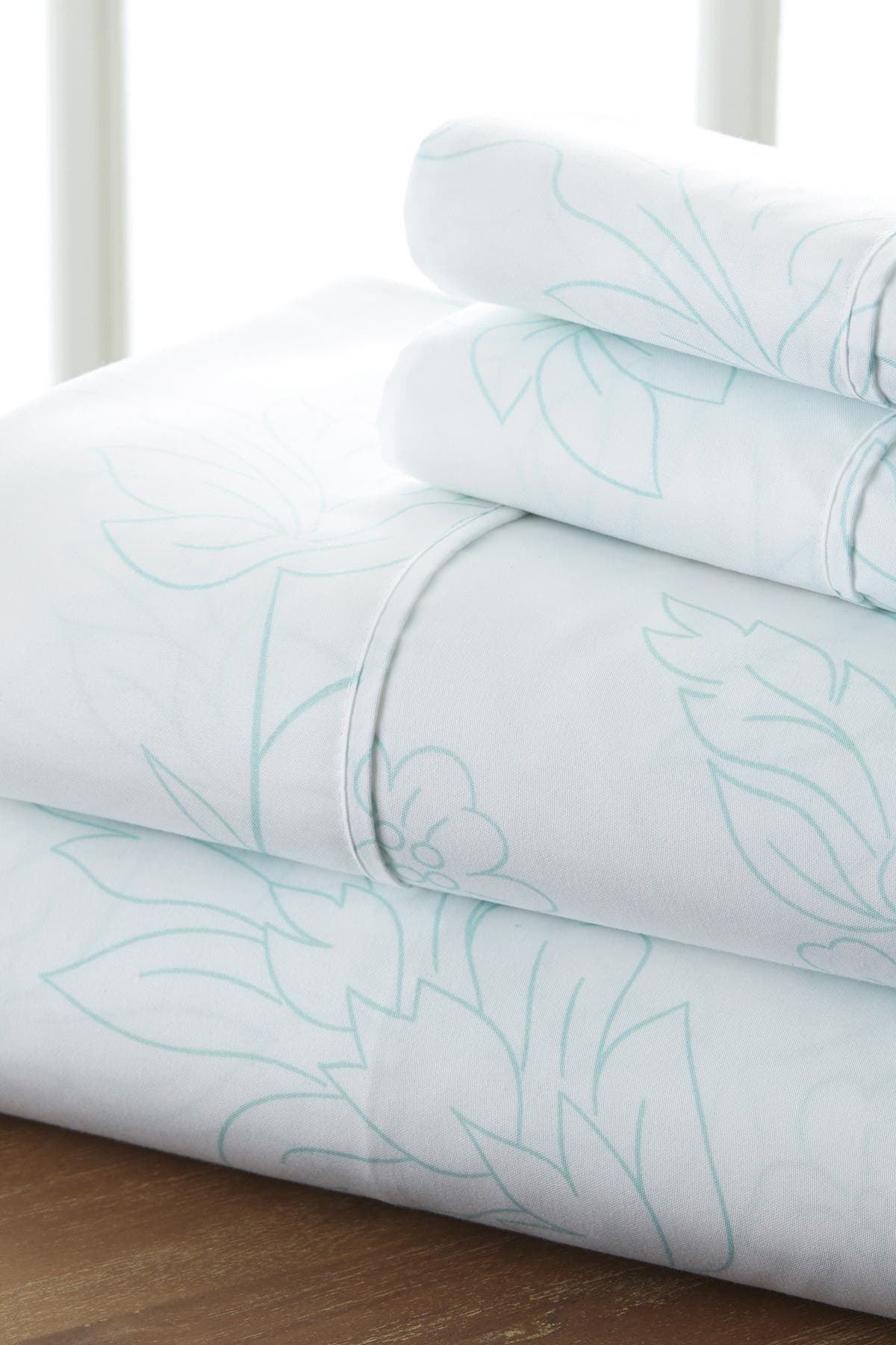 Home Collection Premium Ultra Soft Vine Pattern 4 Piece Bed Sheet Set 