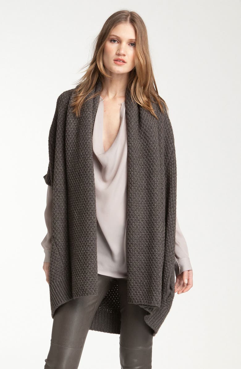 Vince Oversized Waffle Knit Vest Nordstrom