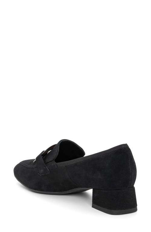 Ara Glimmer Loafer Pump In Black