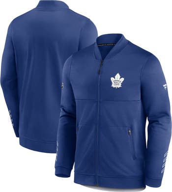 Mens Toronto Maple Leafs Blue Wool Varsity Jacket