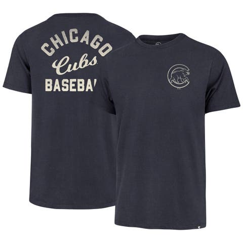 Fanatics Mens MLB Chicago Cubs Vintage Arch Short Sleeve Crew Neck