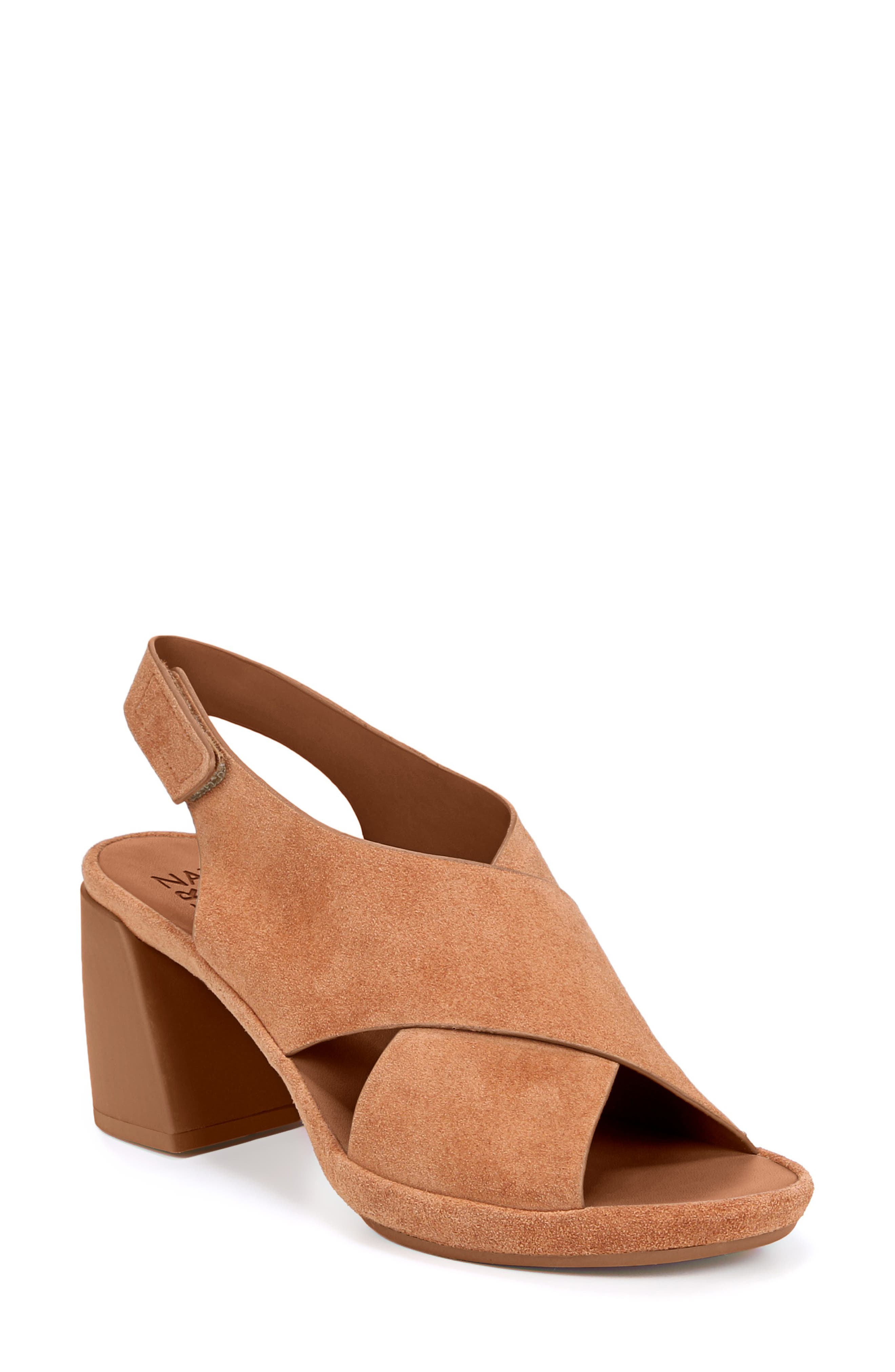 brown slingback sandals