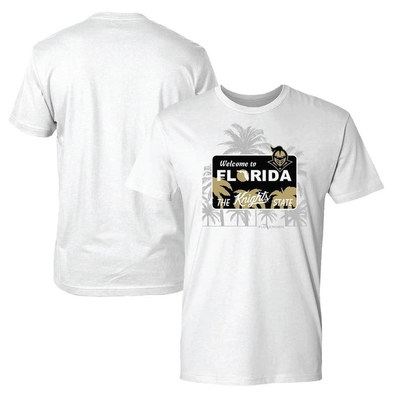 Flogrown White Ucf Knights Official Gameday Welcome To Florida T-shirt