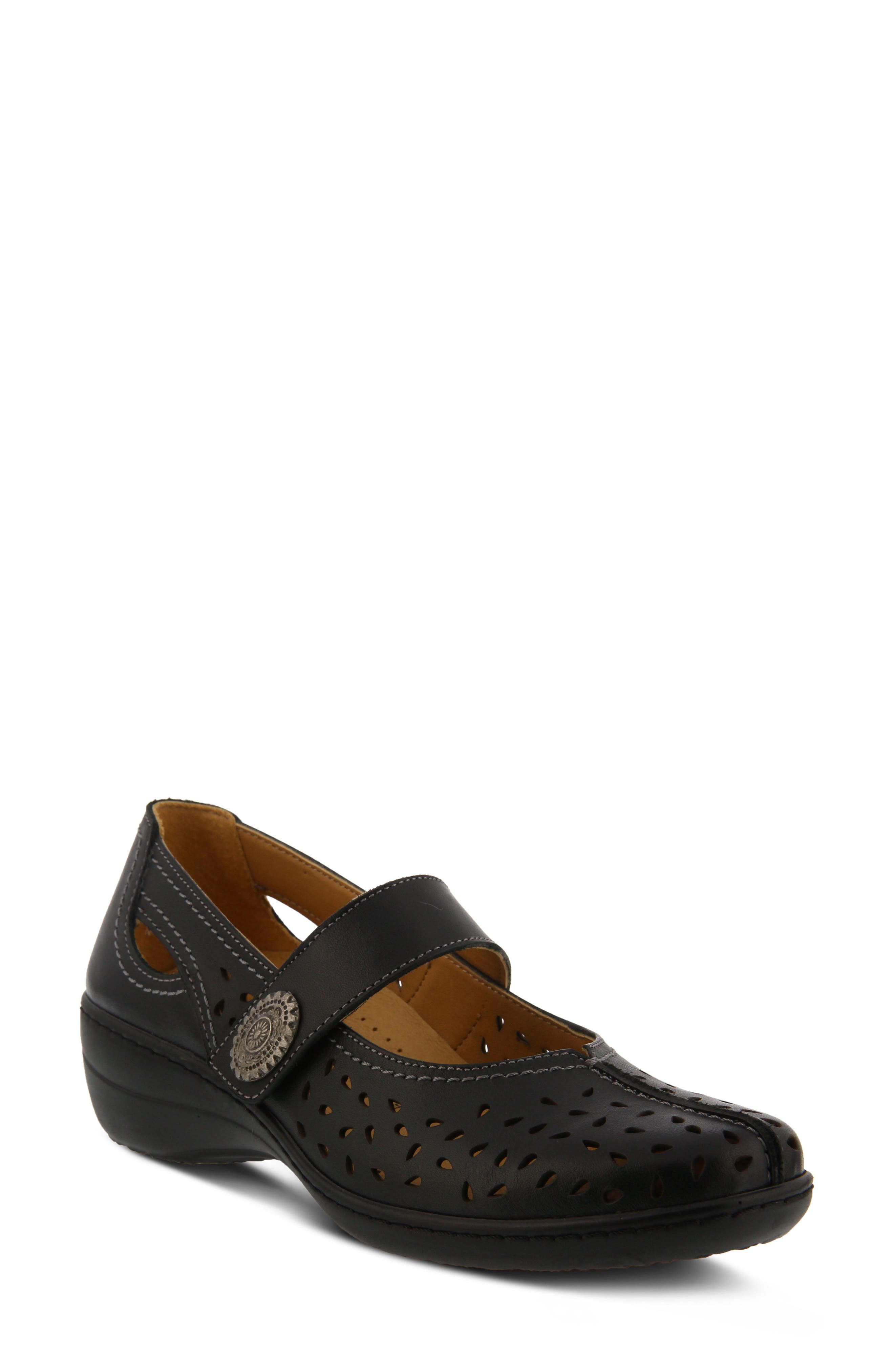 Spring Step Lorona Mary Jane Pump - Black