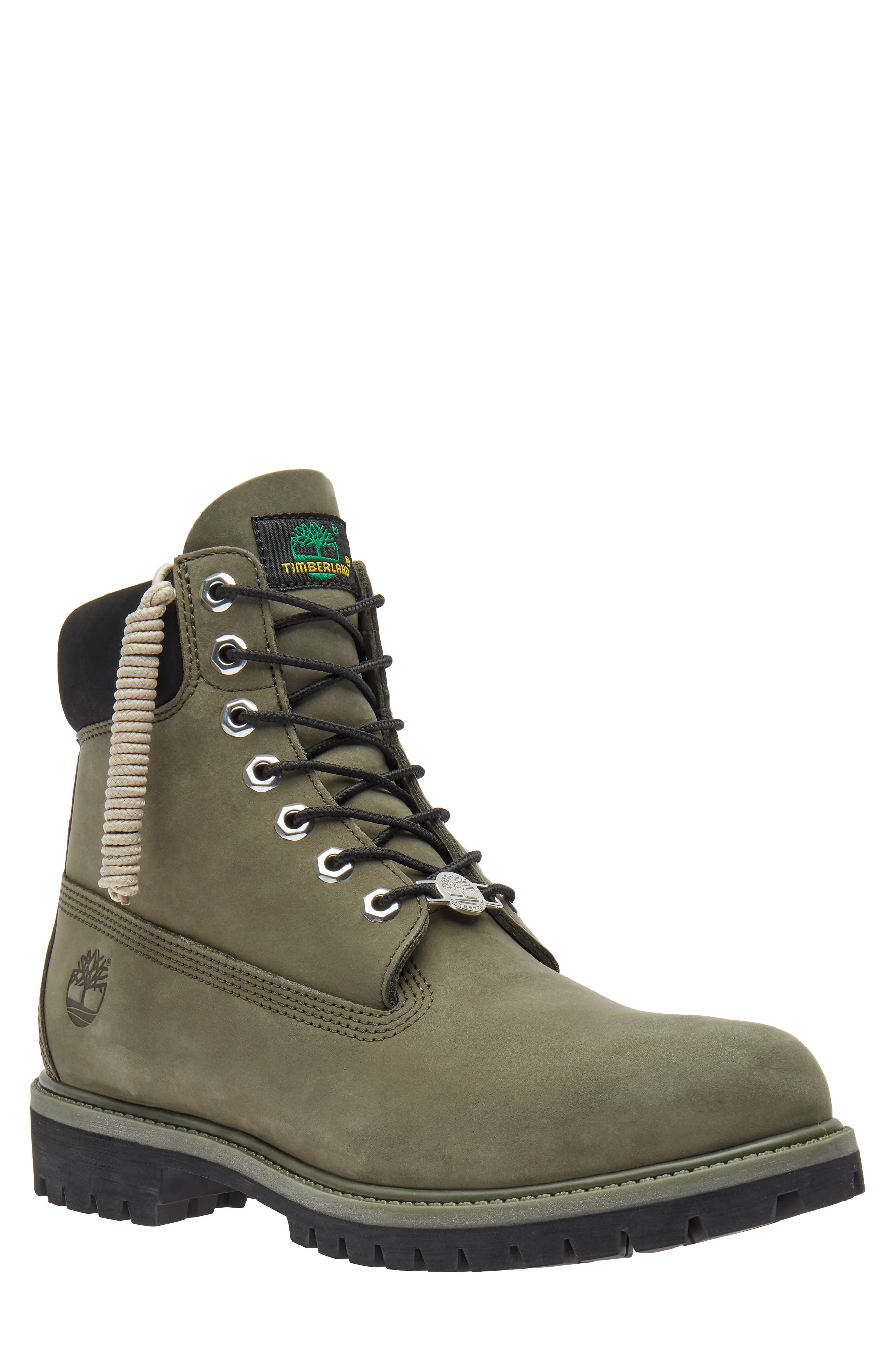 olive green boots mens