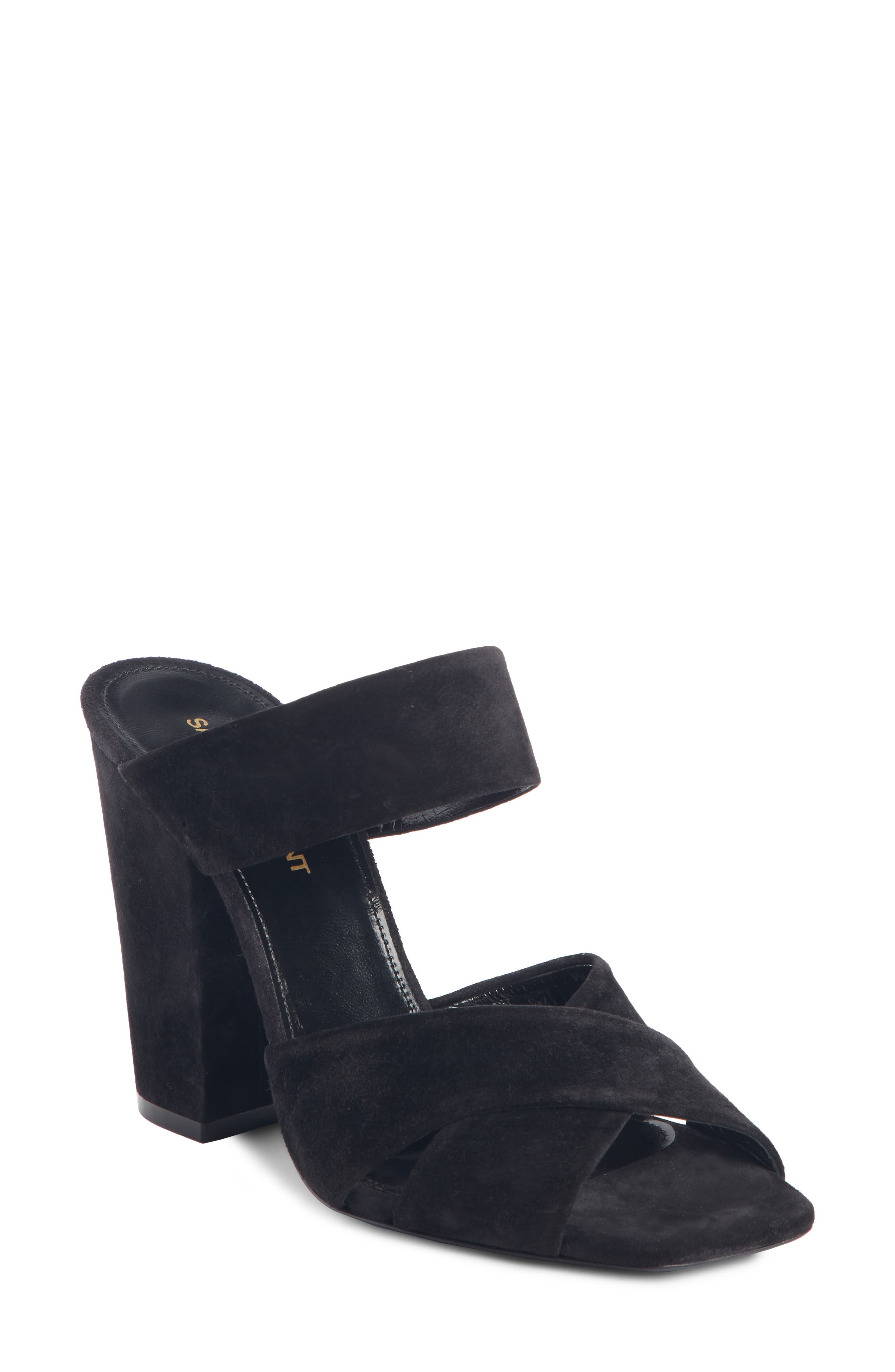 Saint Laurent Jodie Sandal, Black