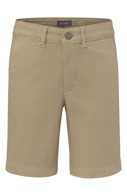 DL1961 Kids' Jacob Stretch Cotton Shorts Sandbar at Nordstrom,