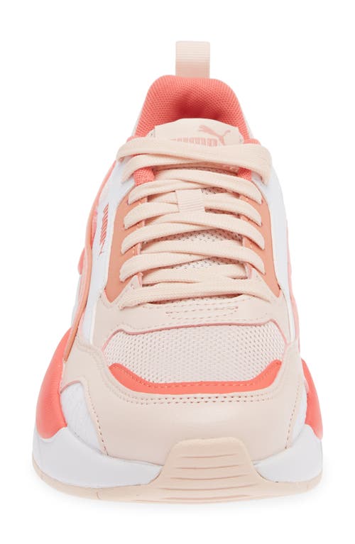 Puma X-ray 2-square Sneaker In Island Pink-peach-white-salmon