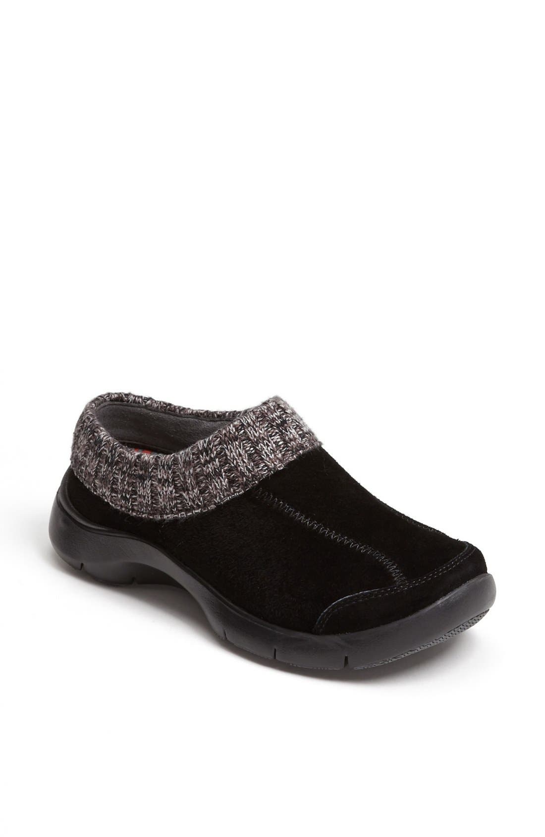 dansko knit pattern clogs