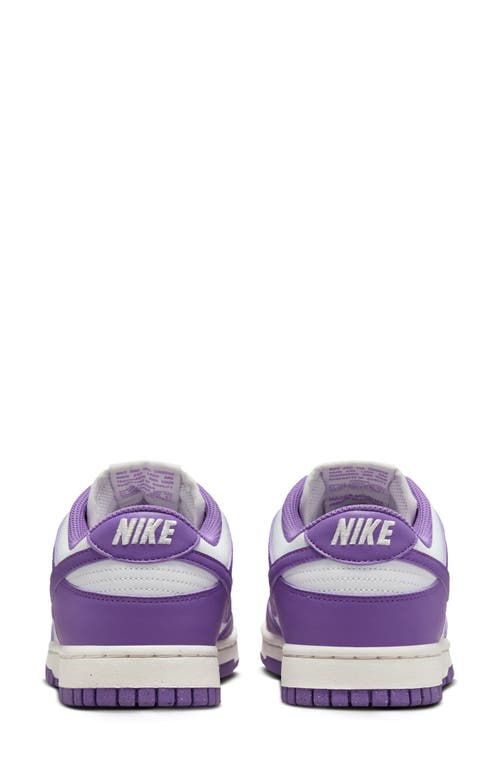 Nike Dunk Low Next Nature Sneaker In Summit White/black Raspberry