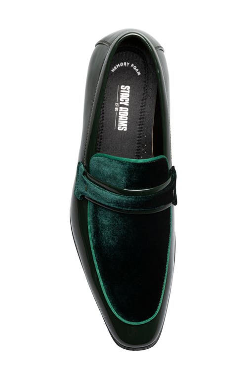 Shop Stacy Adams Spratley Saddle Loafer In Green