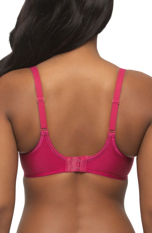 Shop Felina Celestial Full Coverage Underwire Bra In Sangria