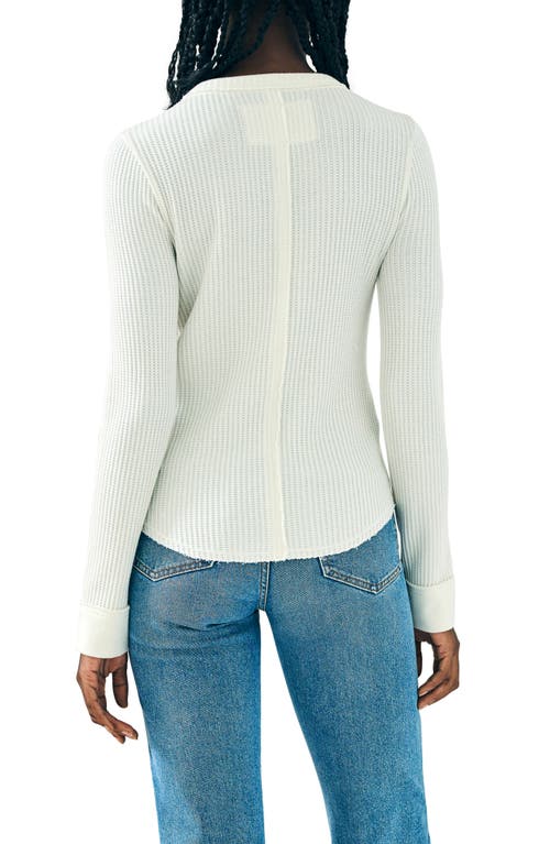 Faherty Mikki Organic Cotton & Cashmere Henley Top