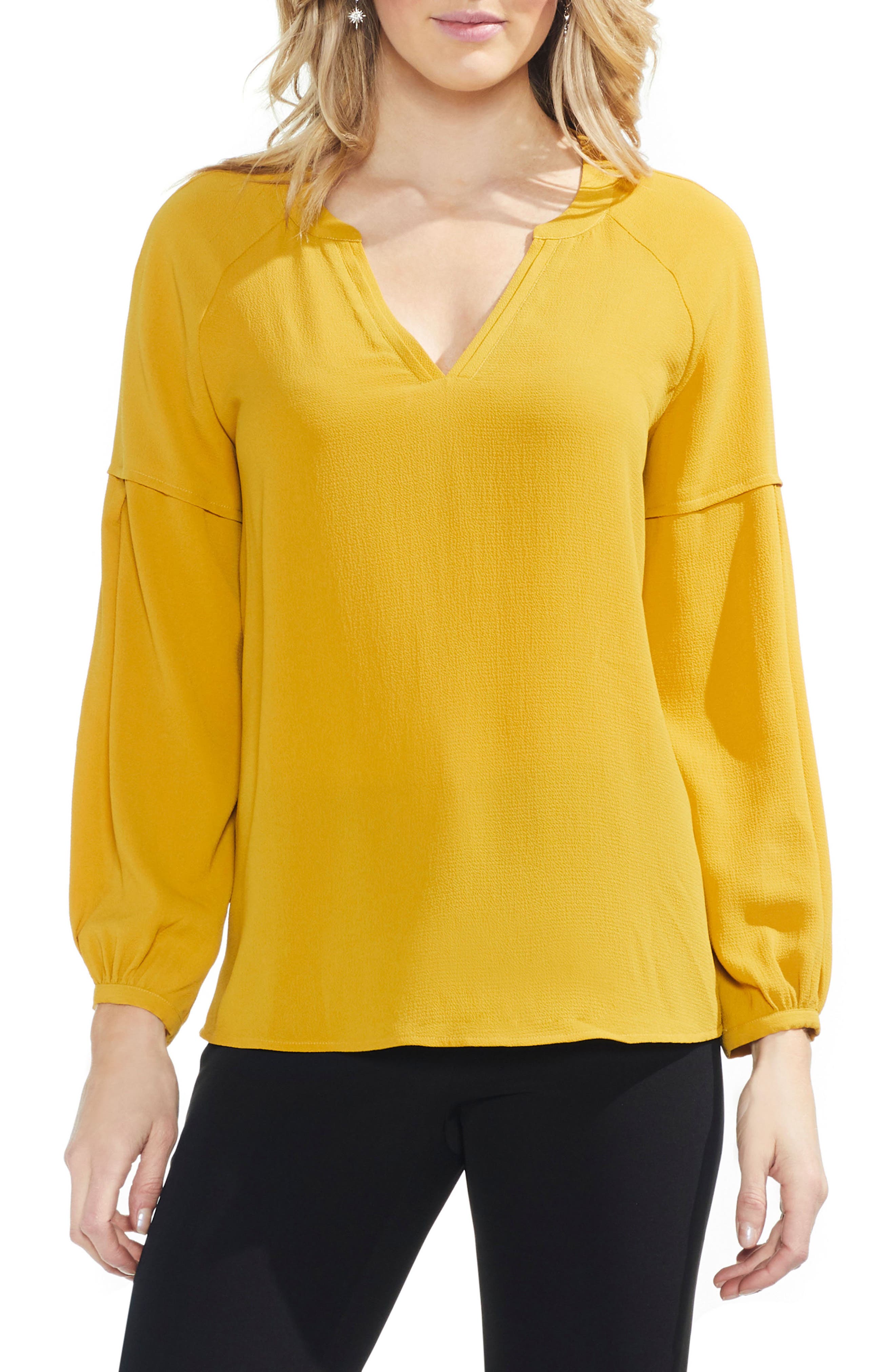 vince camuto bubble sleeve top