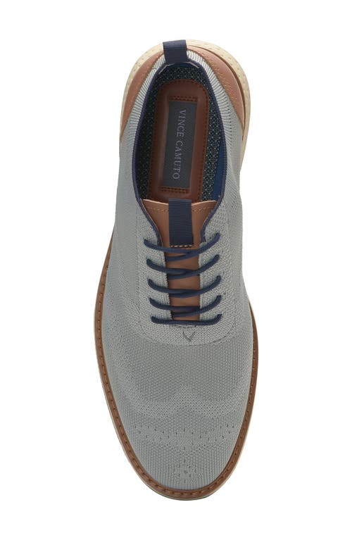 Vince Camuto Staan Knit Oxford Sneaker In Drizzle Grey