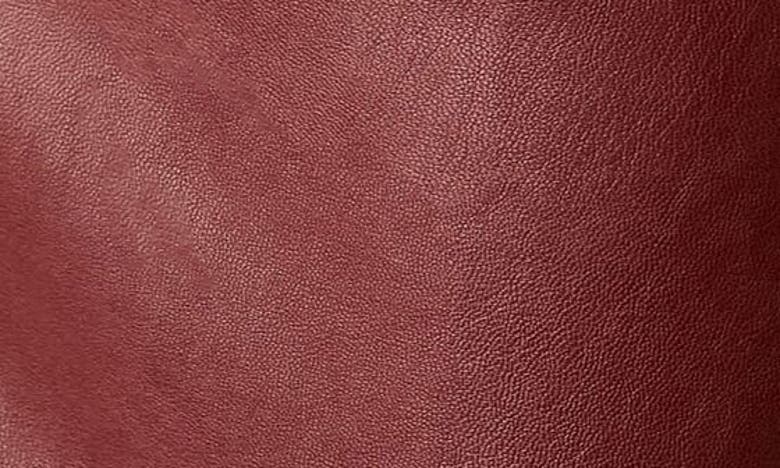 Free People City Slicker Faux Leather Maxi Skirt In Red Jasper