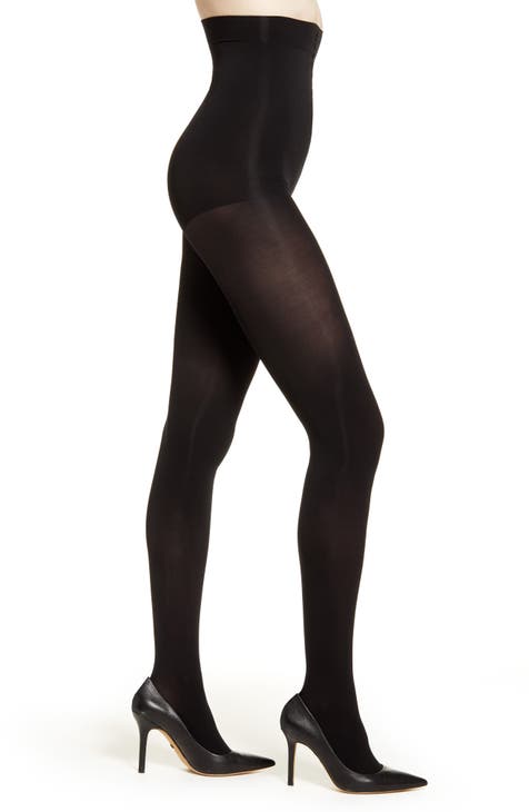 DISOLVE Microfibre Tights for Women - Invisibly Reinforced - Footed  Pantyhose High Waist for Women Free Size 200 D Pack of 2 (Black & Skin)