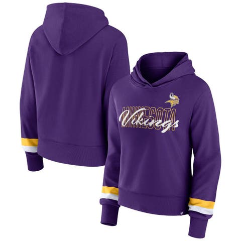 Minnesota Vikings Fanatics Branded Scoreboard Pullover Hoodie - Purple