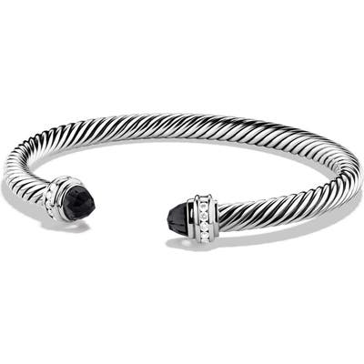 David Yurman Cable Classics Bracelet With Semiprecious Stones & Diamonds, 5mm