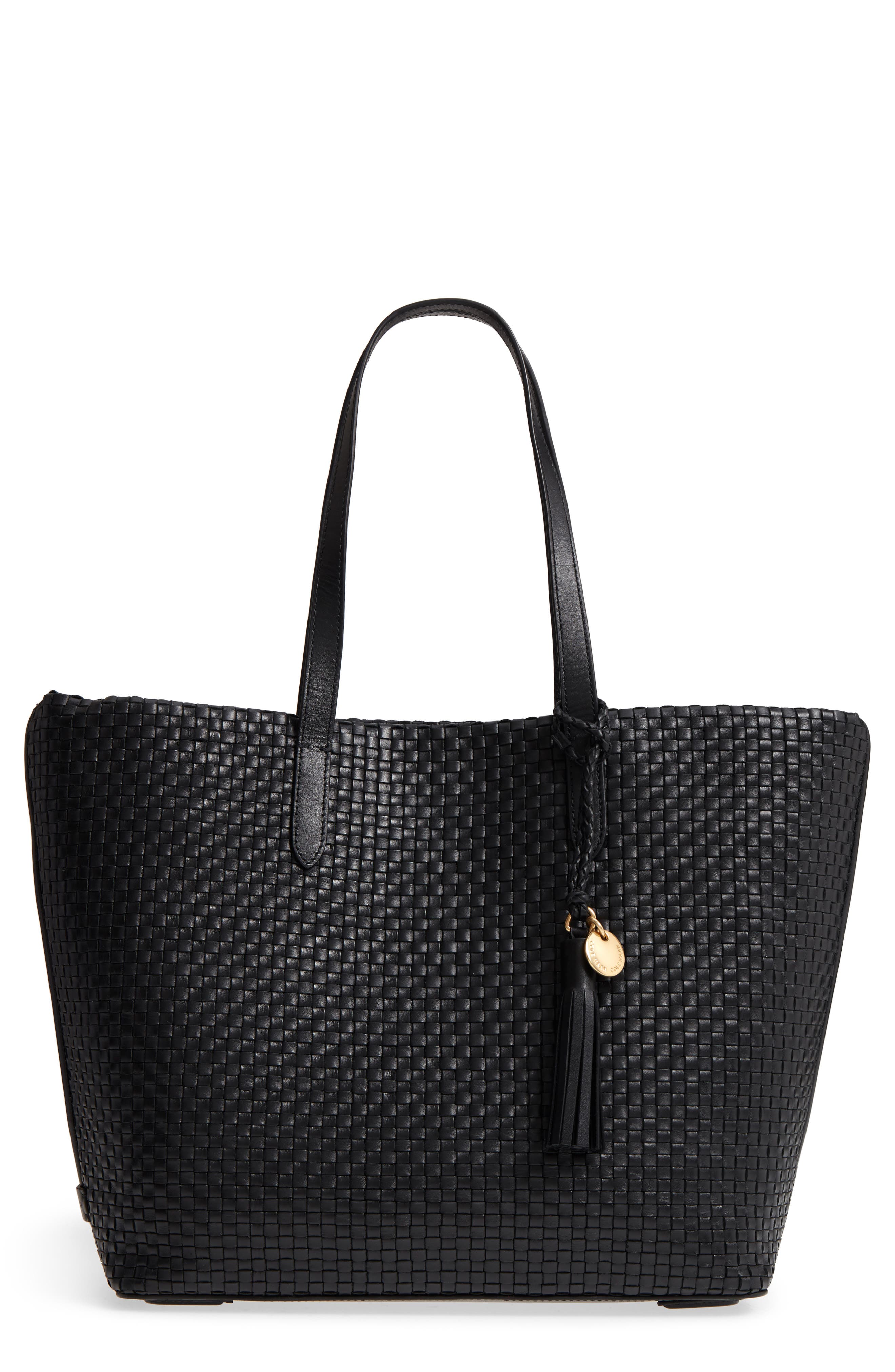 cole haan basket weave handbag