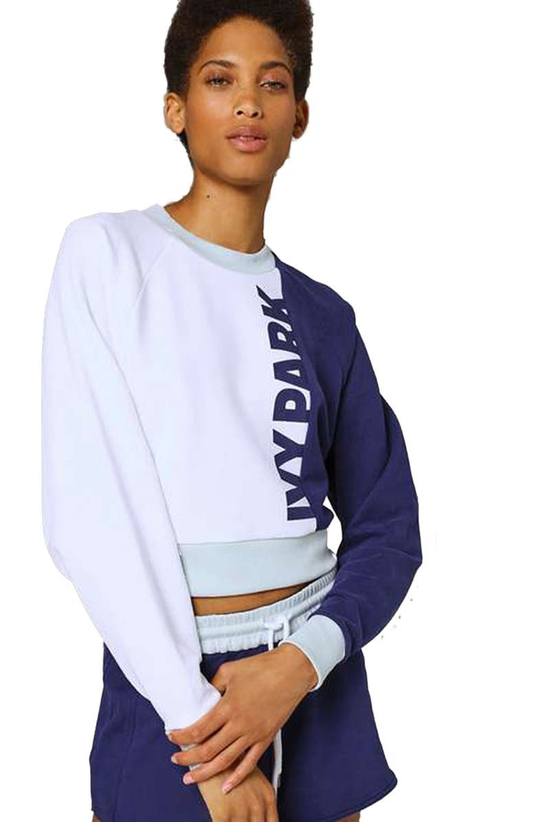 IVY PARK® Colorblock Peached Logo Sweatshirt | Nordstrom