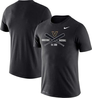Men's Nike Black Vanderbilt Commodores Baseball Legend