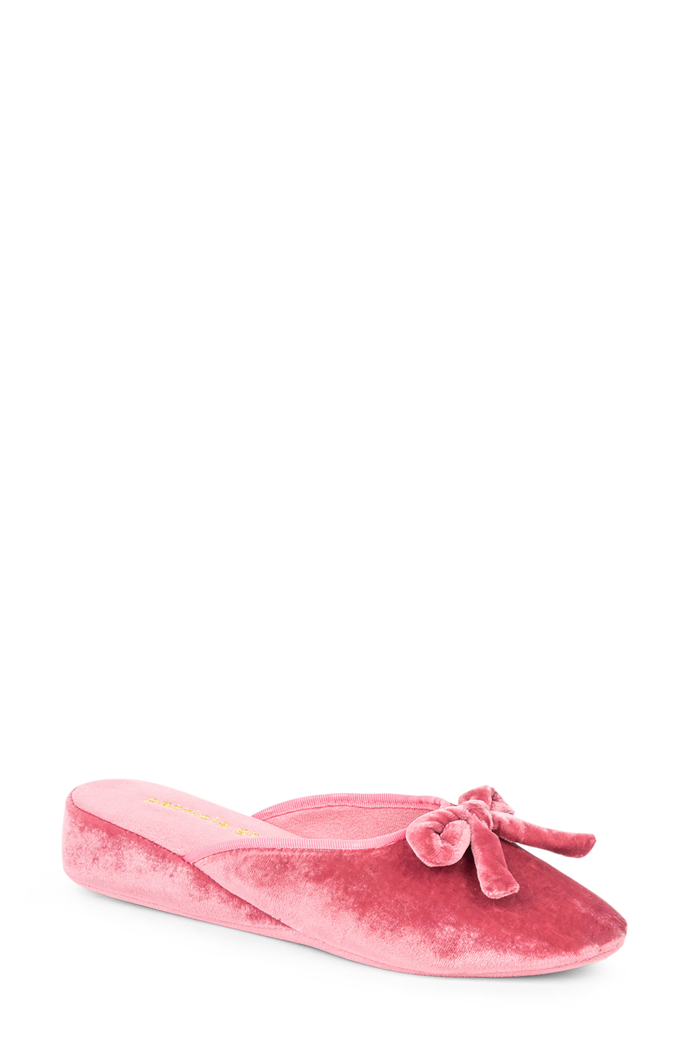 pink bedroom slippers