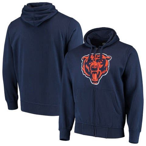 G-III Sports Mens Chicago Bears Hoodie Sweatshirt, White, Large