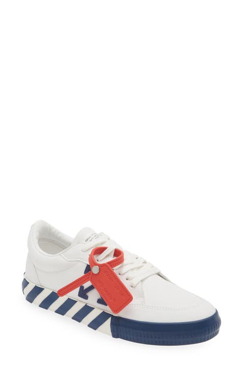 OFF WHITE men's white shoes sneakers OMIA085F22FAB0010155