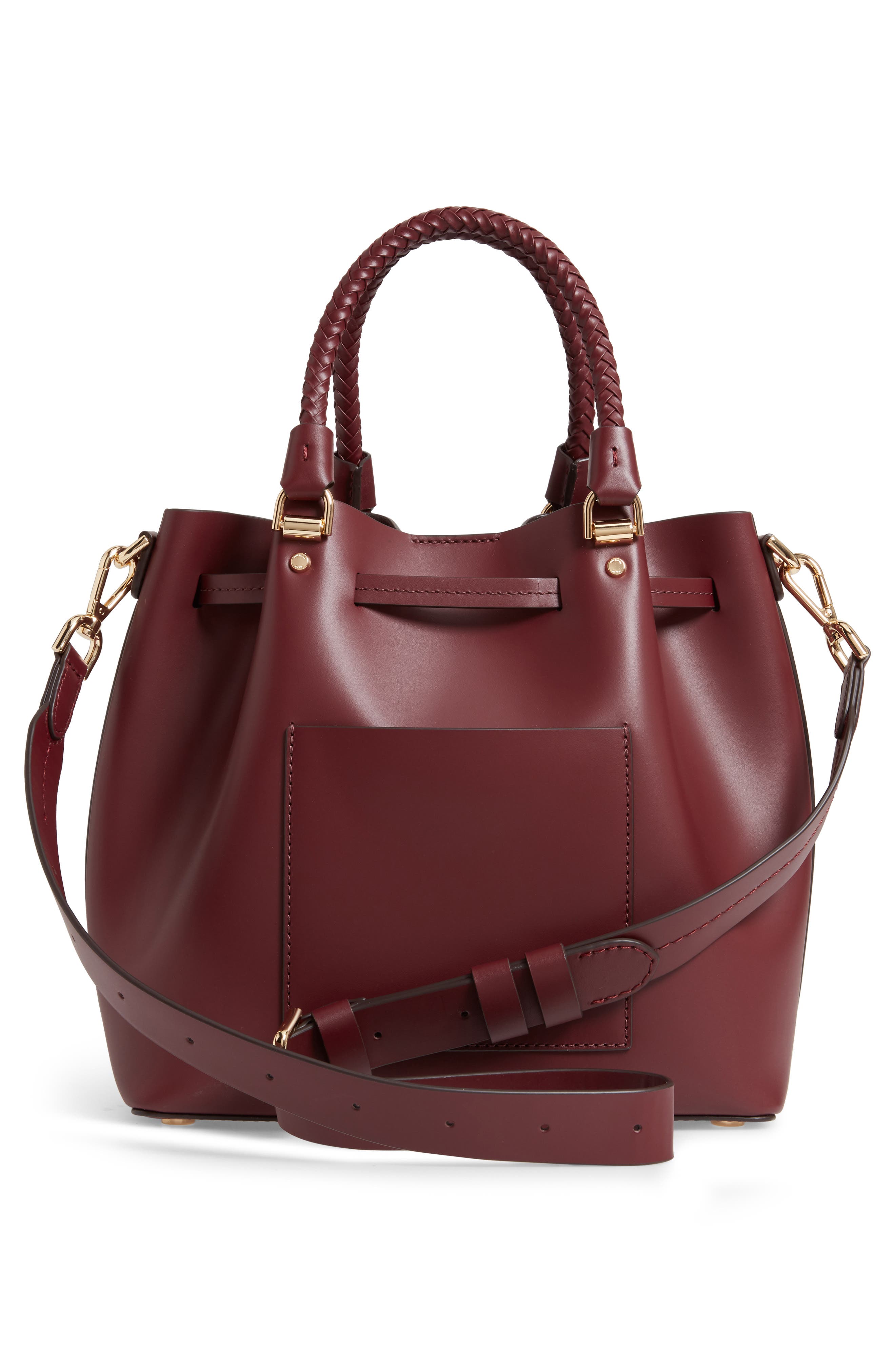 michael michael kors blakely leather bucket bag