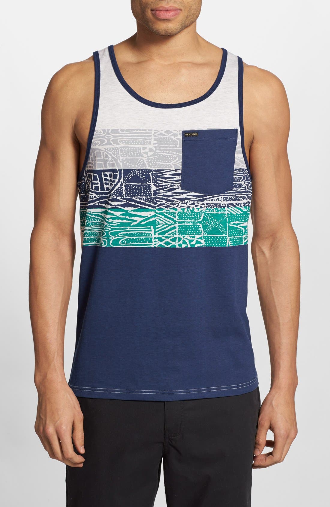 'Rawndo' Print Pocket Tank Top Nordstrom