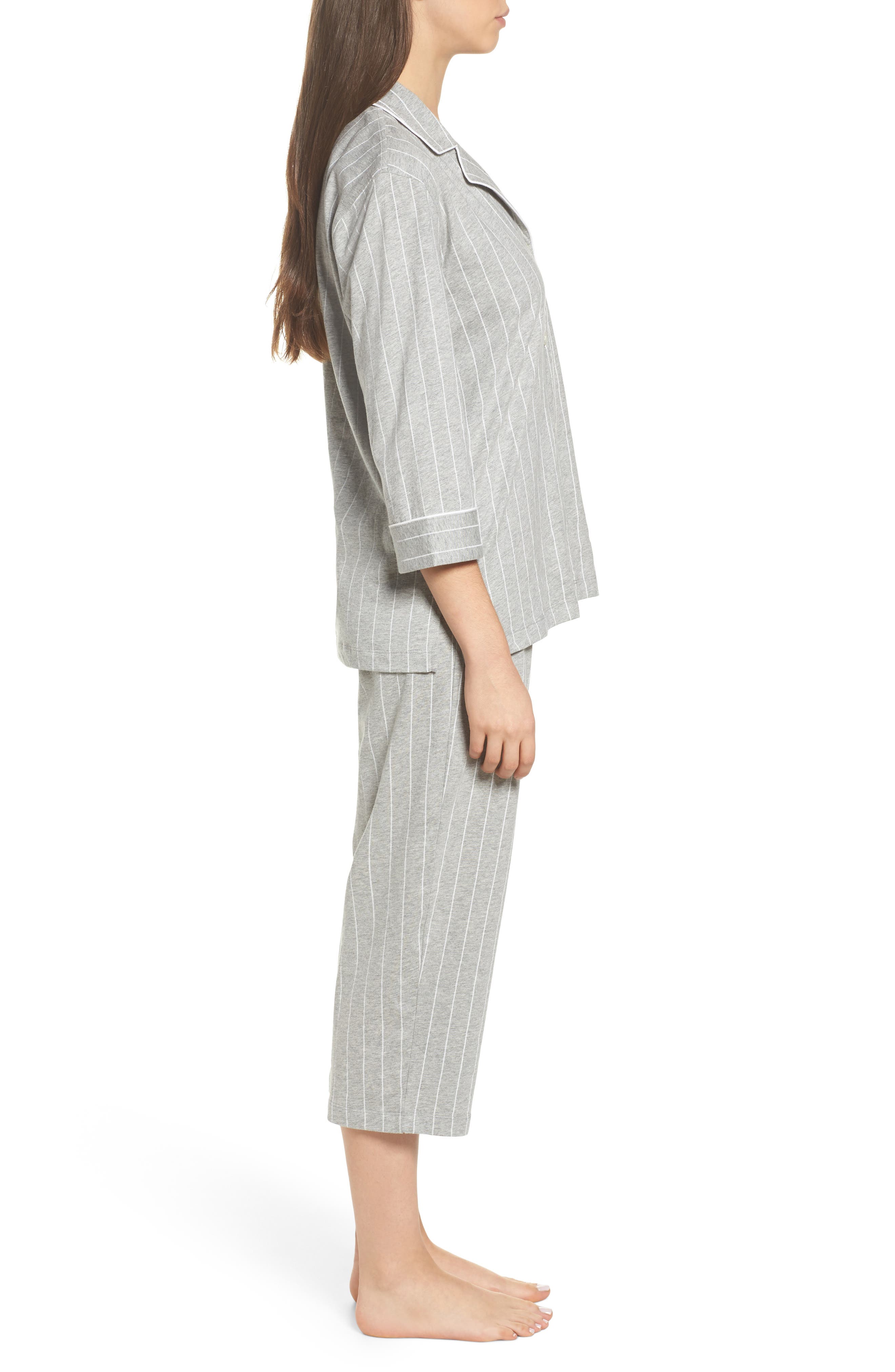 knit crop cotton pajamas lauren ralph lauren