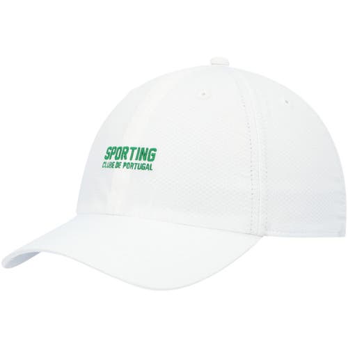 FAN INK Men's White Sporting Clube de Portugal Stadium Adjustable Hat