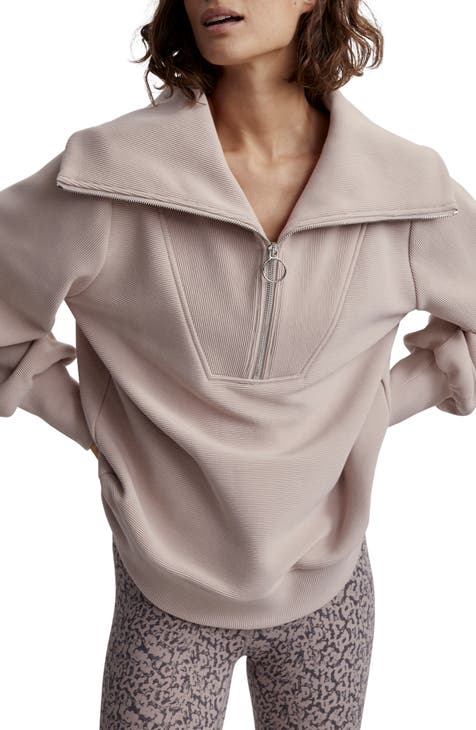 Women's Grey Oversized Sweatshirts & Hoodies